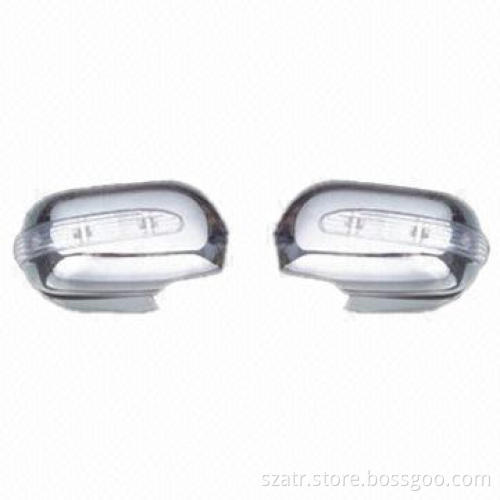Side Mirror Covers for Hilux Vigo 12-ON, Made of ABS with Chromed
